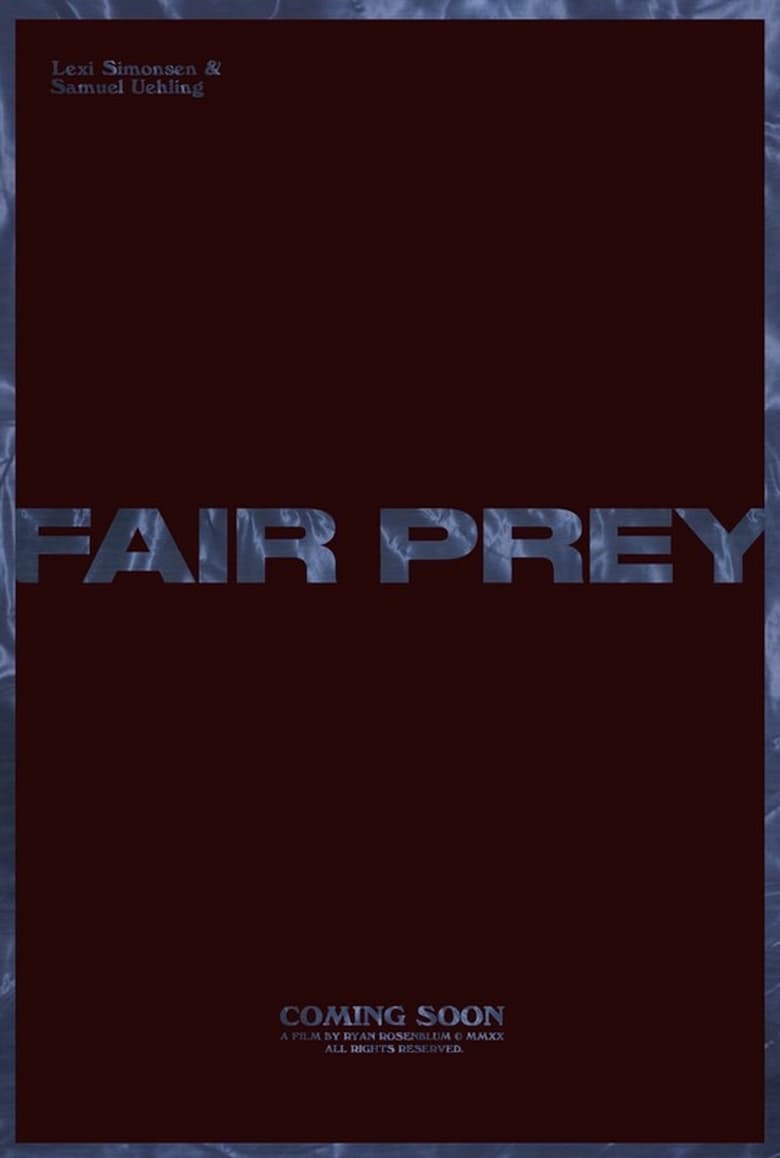 Poster of Fair Prey