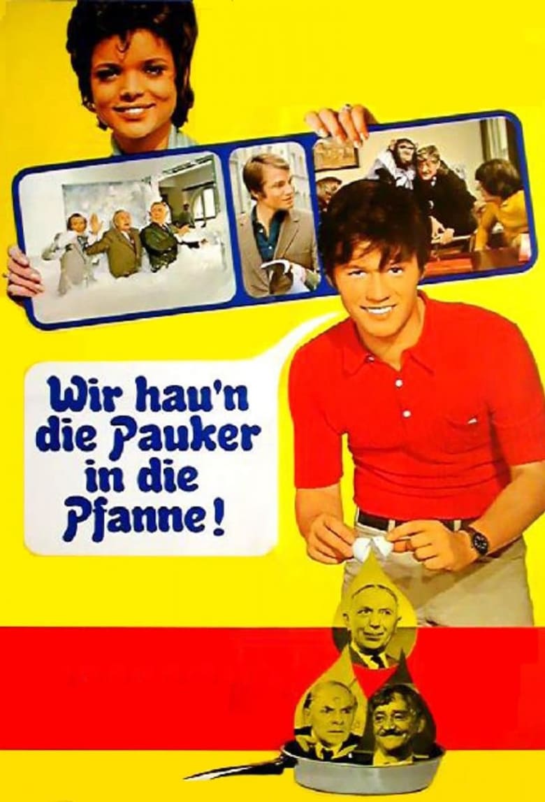 Poster of Wir hau'n die Pauker in die Pfanne