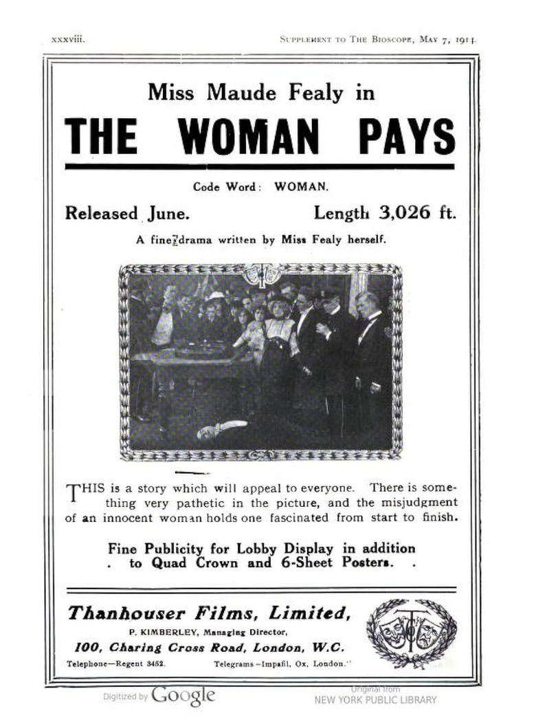 Poster of The Woman Pays