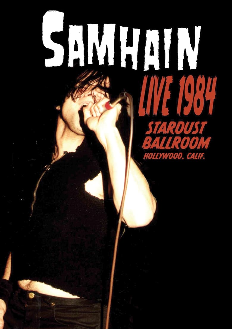 Poster of Samhain: Live 1984 at the Stardust Ballroom