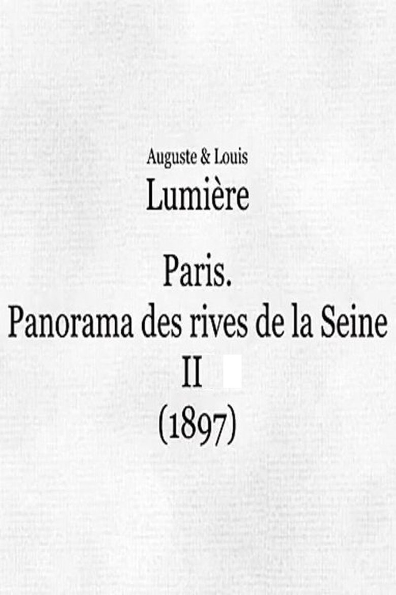 Poster of Panorama des rives de la Seine, II