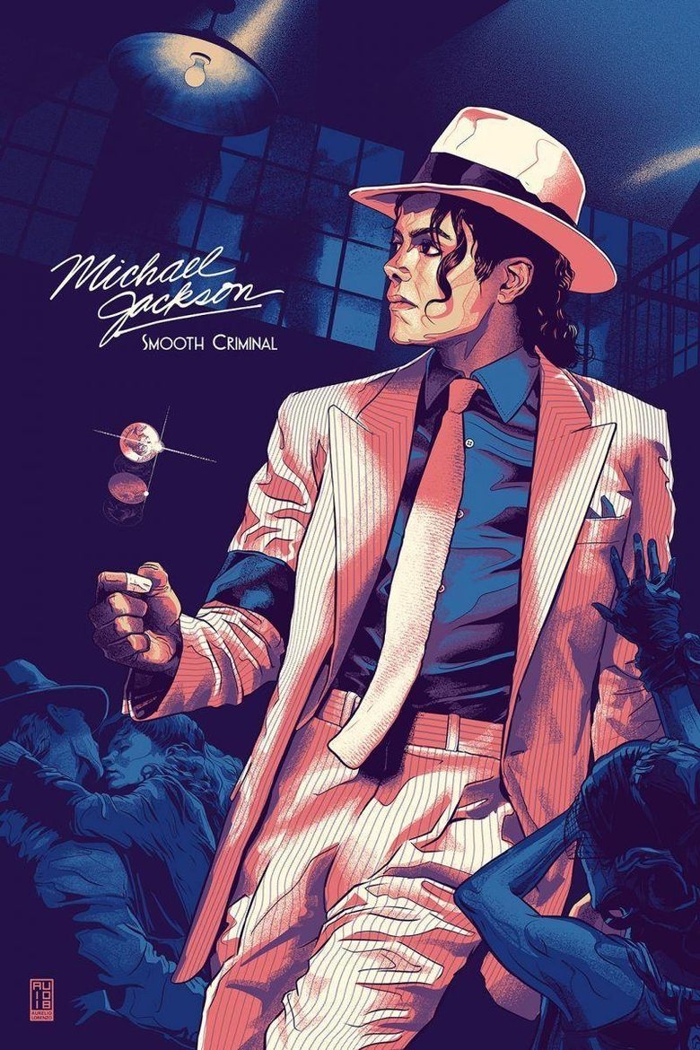 Poster of Michael Jackson - Smooth Criminal