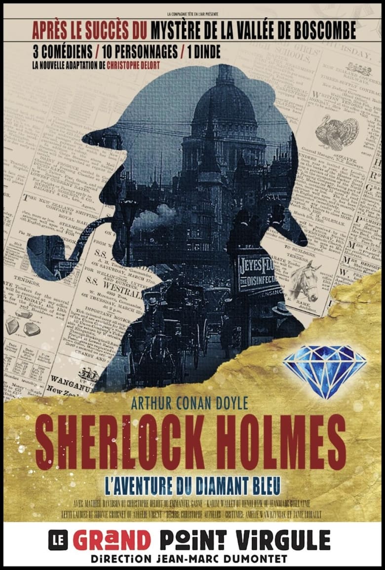 Poster of Sherlock Holmes et l'Aventure du Diamant Bleu