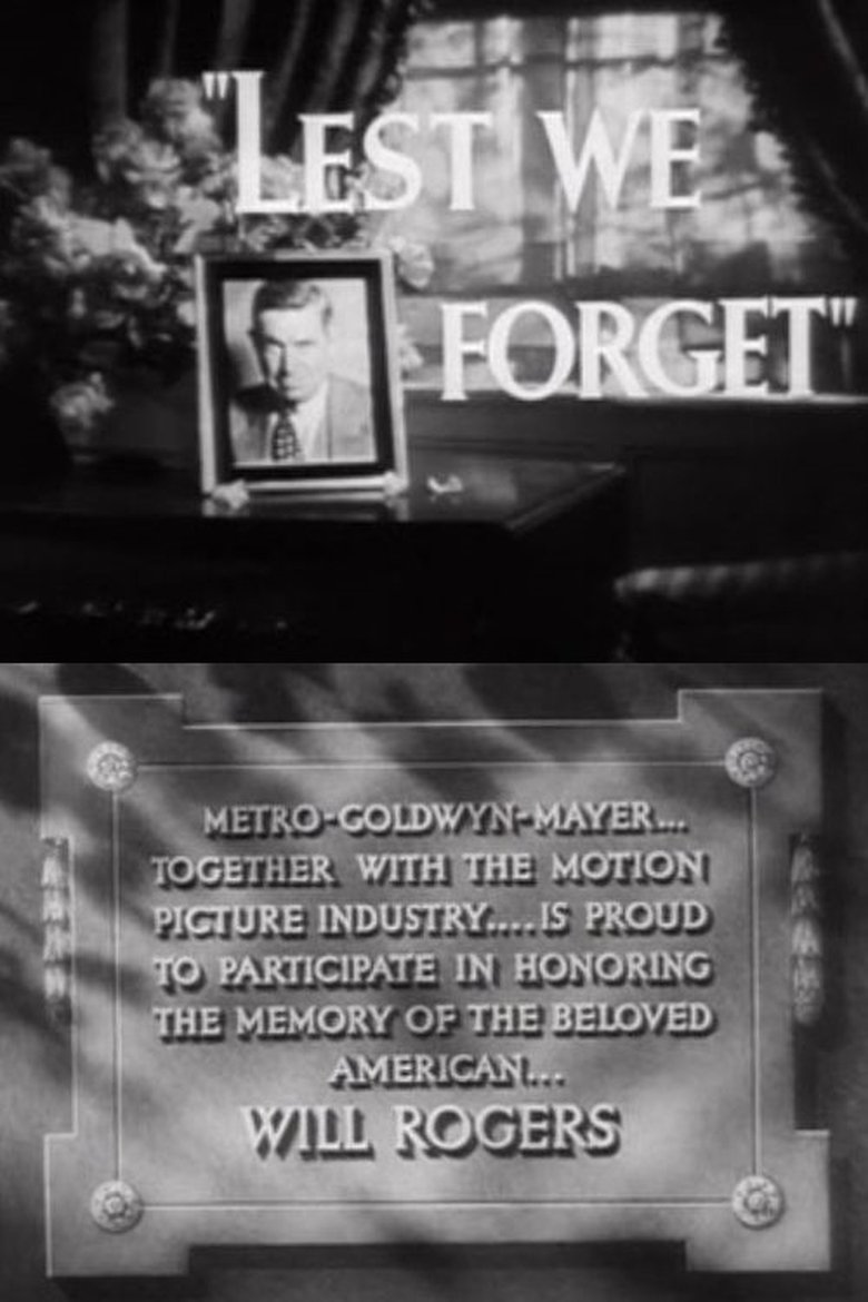 Poster of Lest We Forget
