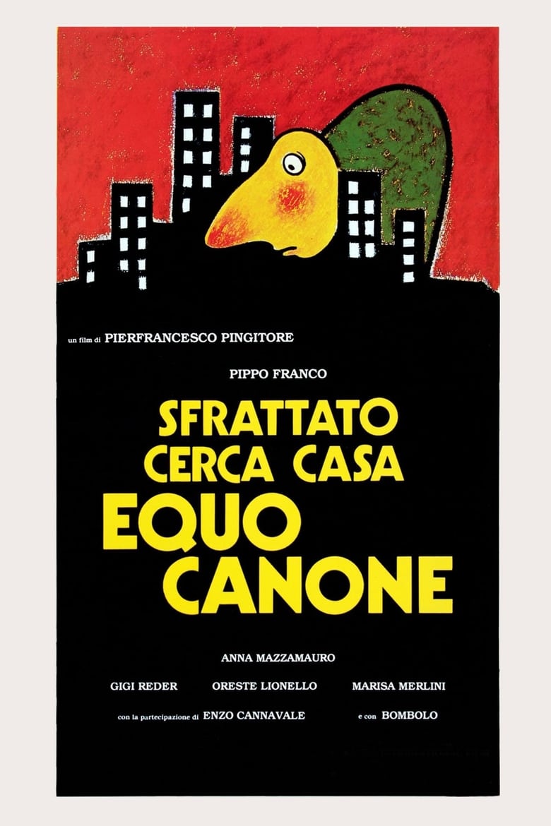 Poster of Sfrattato cerca casa equo canone