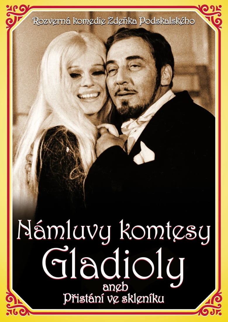 Poster of Námluvy komtesy Gladioly aneb Přistání ve skleníku