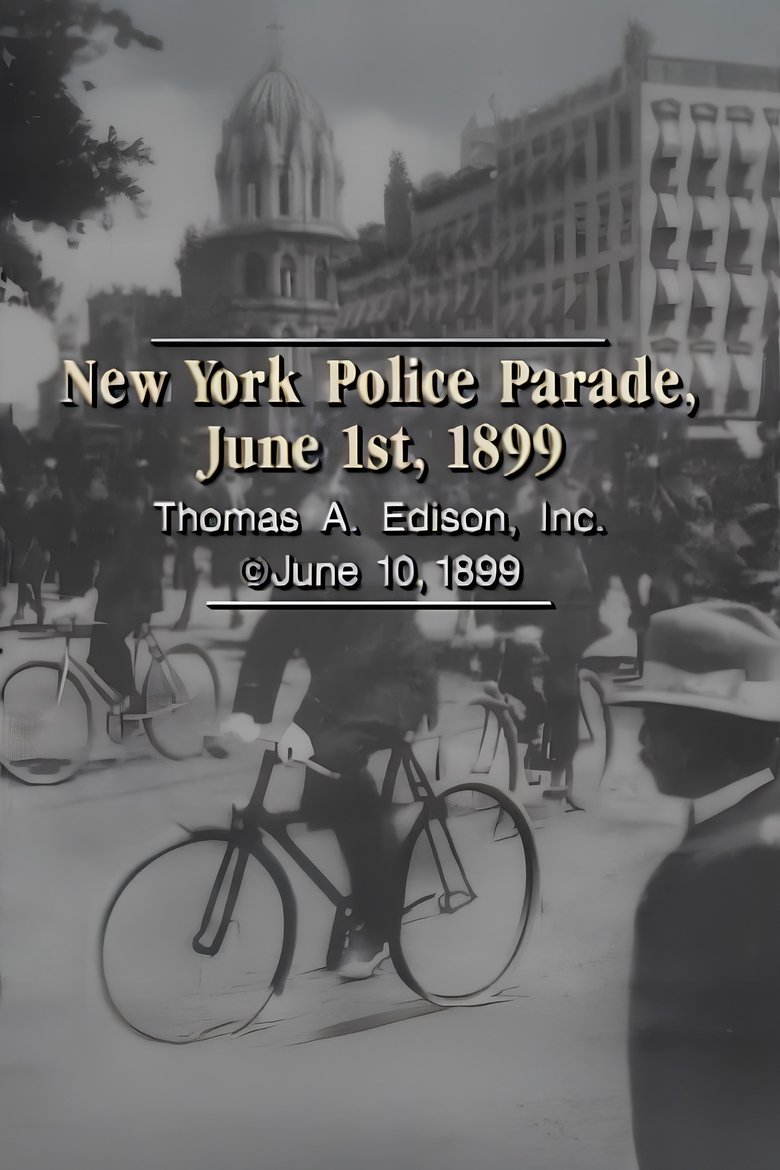 Poster of New York Police Parade, June 1st, 1899