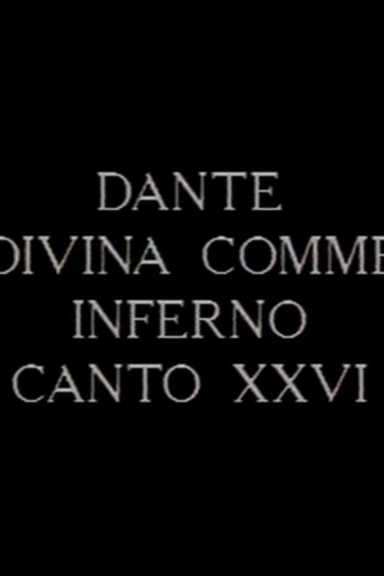 Poster of Canto XXVI dell’Inferno della Divina Commedia di Dante