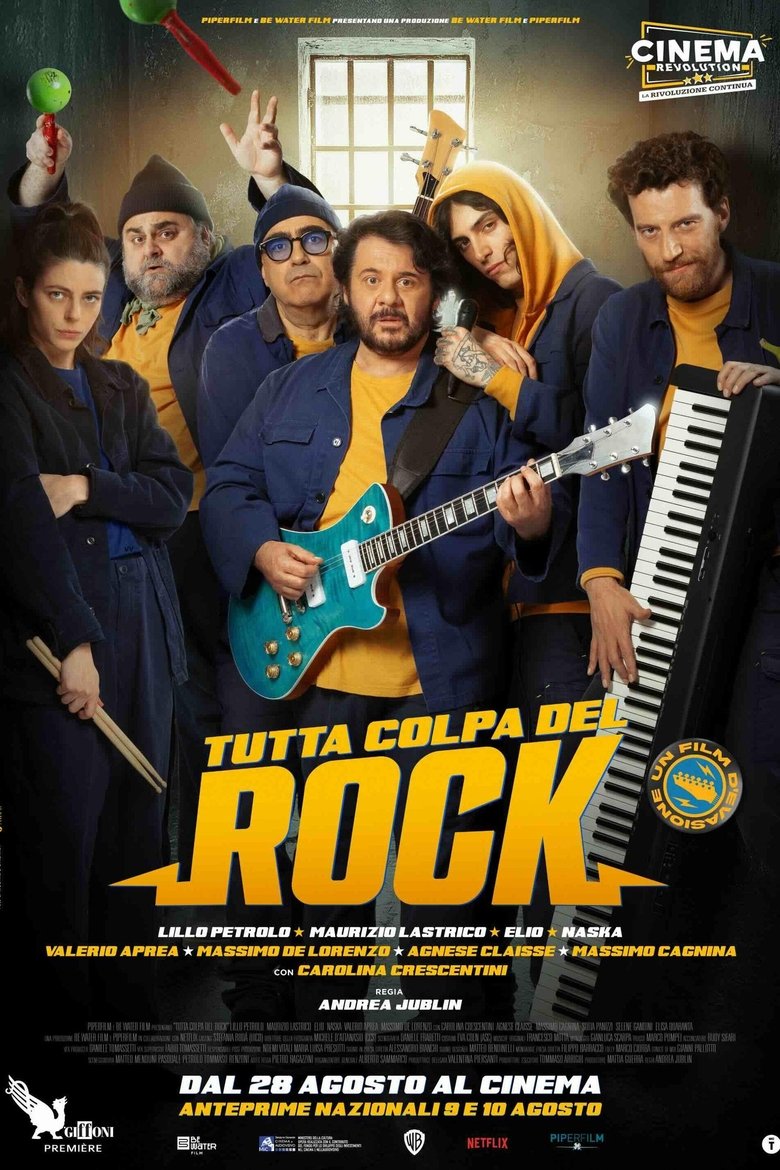 Poster of Tutta colpa del rock