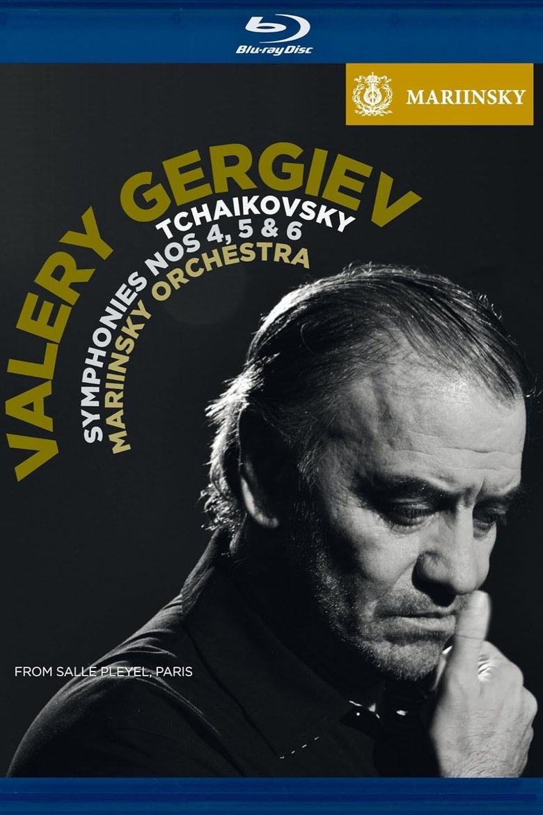 Poster of Tchaikovsky: Simphonies 4,5 & 6 - Valery Gergiev