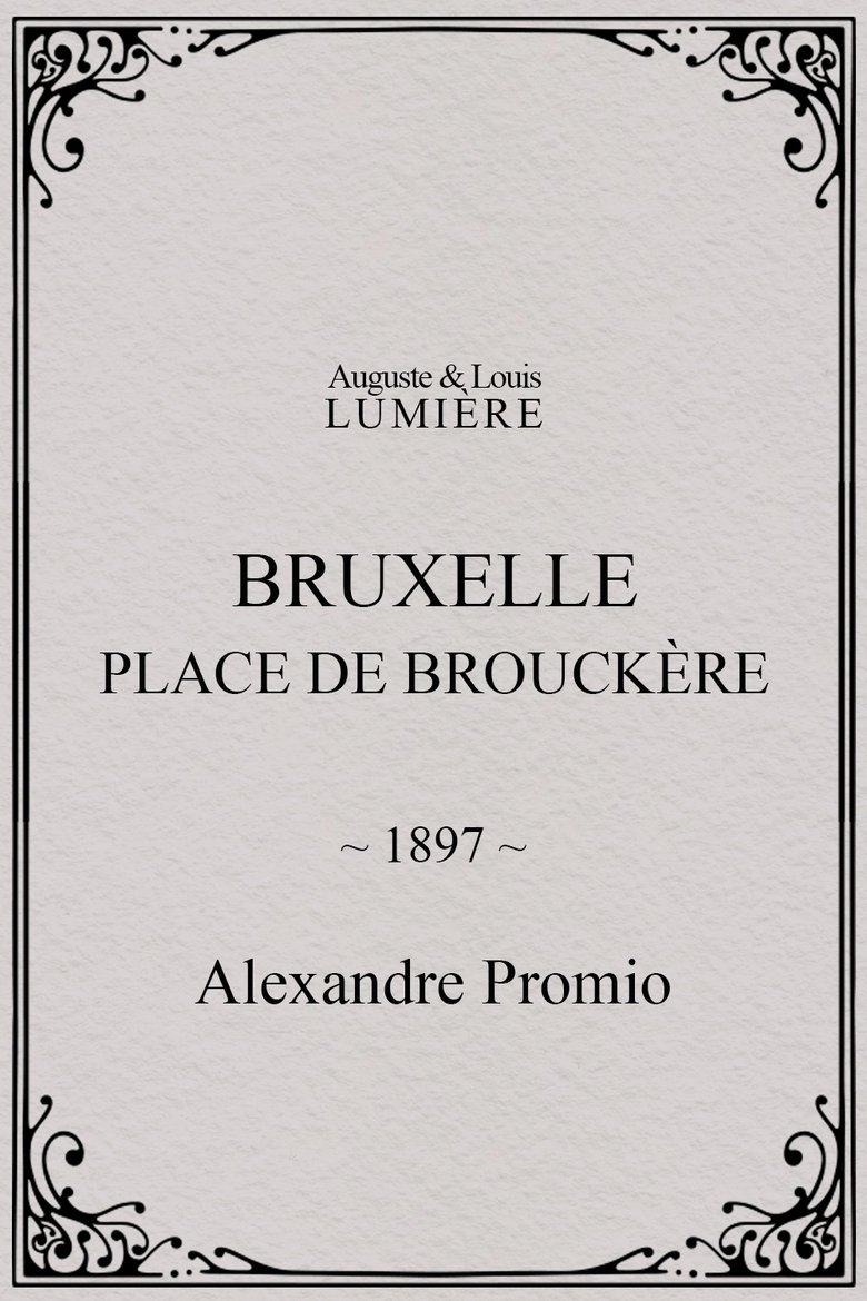 Poster of Bruxelles, Place de Brouckère
