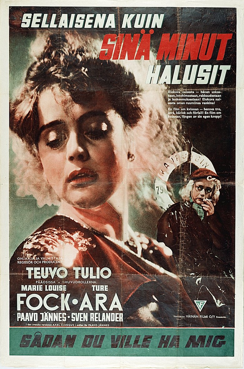 Poster of Sellaisena kuin sinä minut halusit