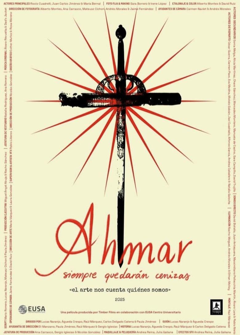 Poster of Ahmar: Only ashes will remain