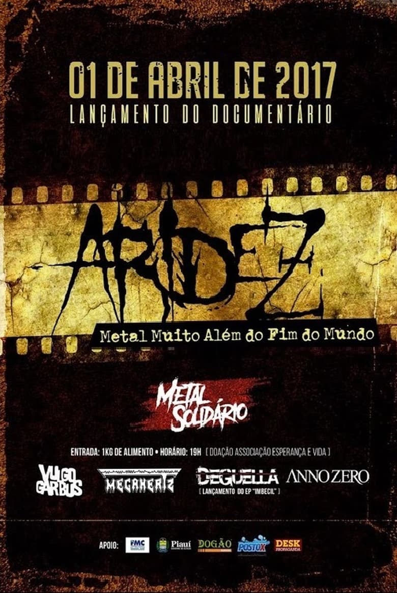 Poster of Aridez – Metal Muito além do fim do Mundo