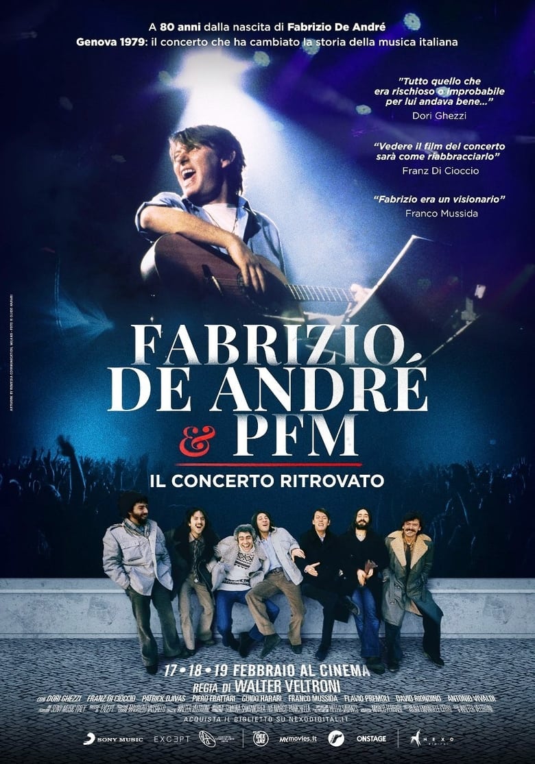 Poster of Faber in Sardegna & L'ultimo concerto di Fabrizio De André