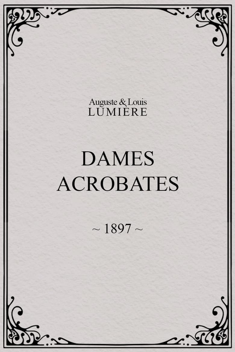 Poster of Dames acrobates