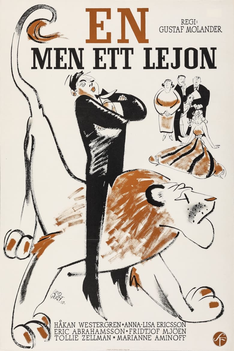 Poster of En, men ett lejon