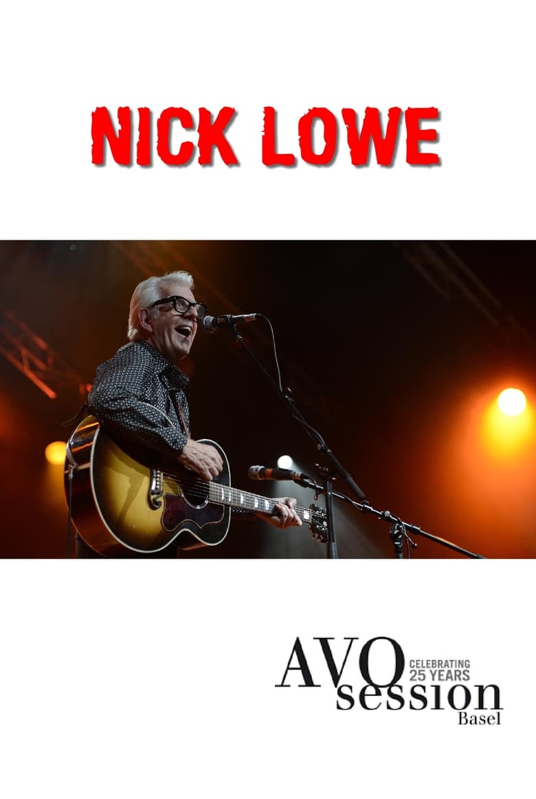 Poster of Nick Lowe: AVO Session