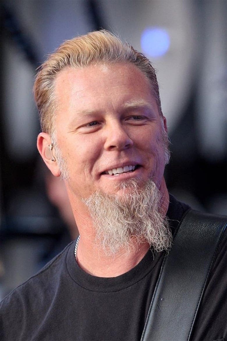 Portrait of James Hetfield