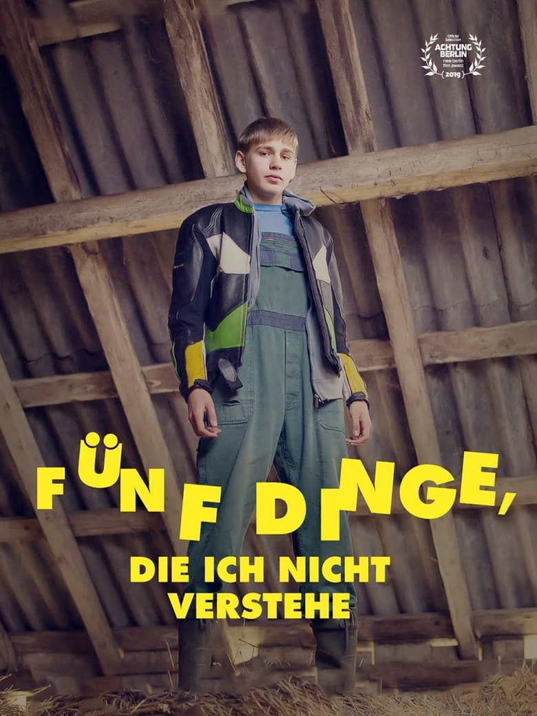 Poster of Fünf Dinge, die ich nicht verstehe