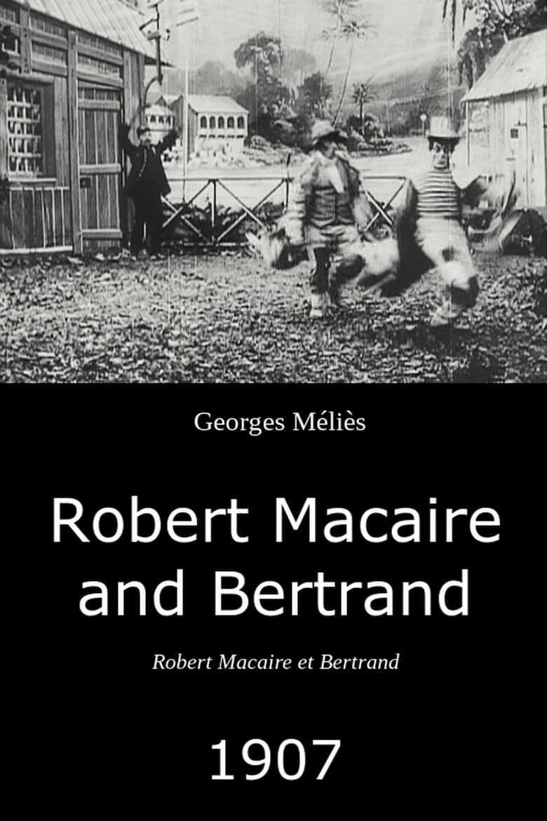 Poster of Robert Macaire and Bertrand