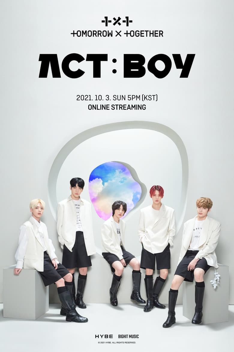 Poster of TOMORROW X TOGETHER LIVE 'ACT:BOY'