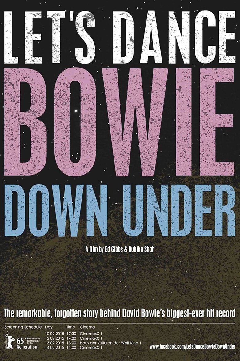 Poster of Let's Dance: Bowie Down Under