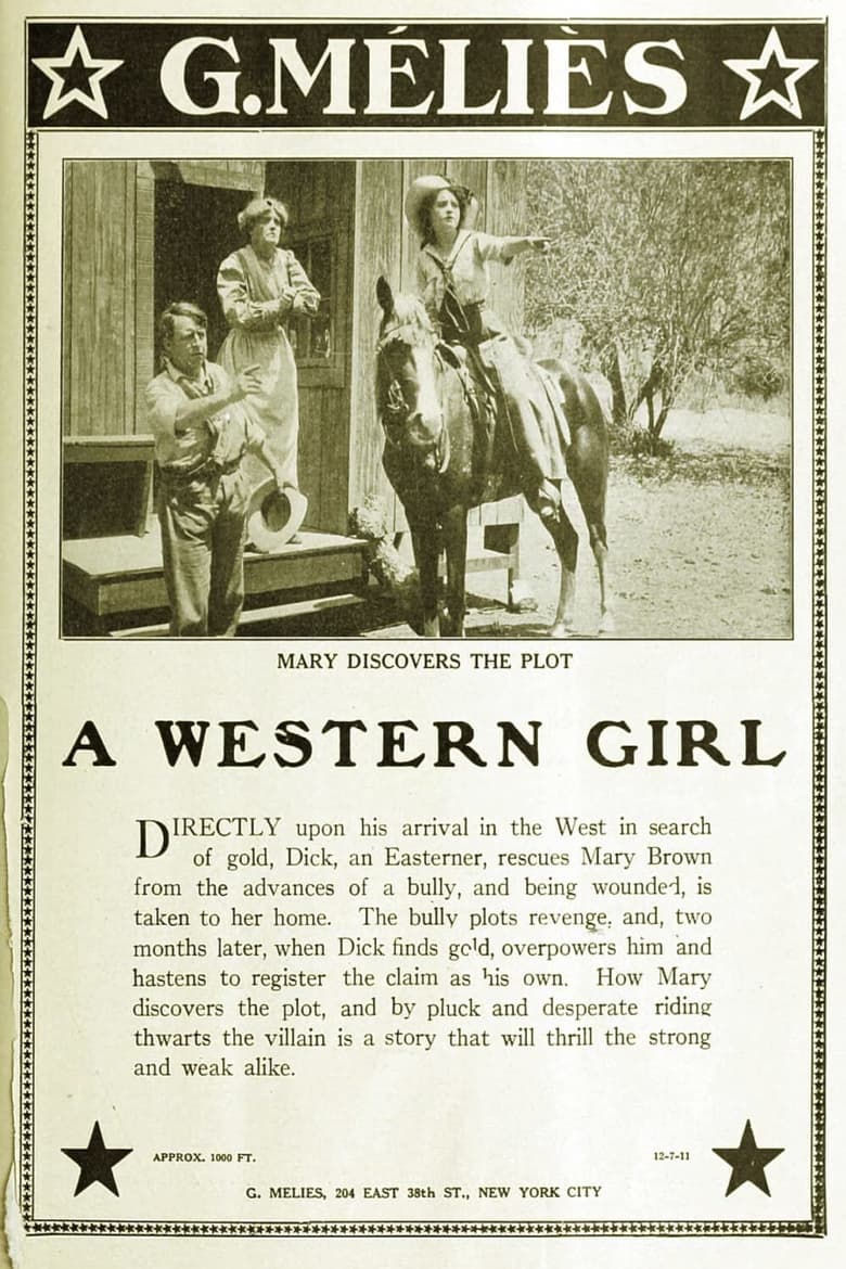 Poster of A Western Girl