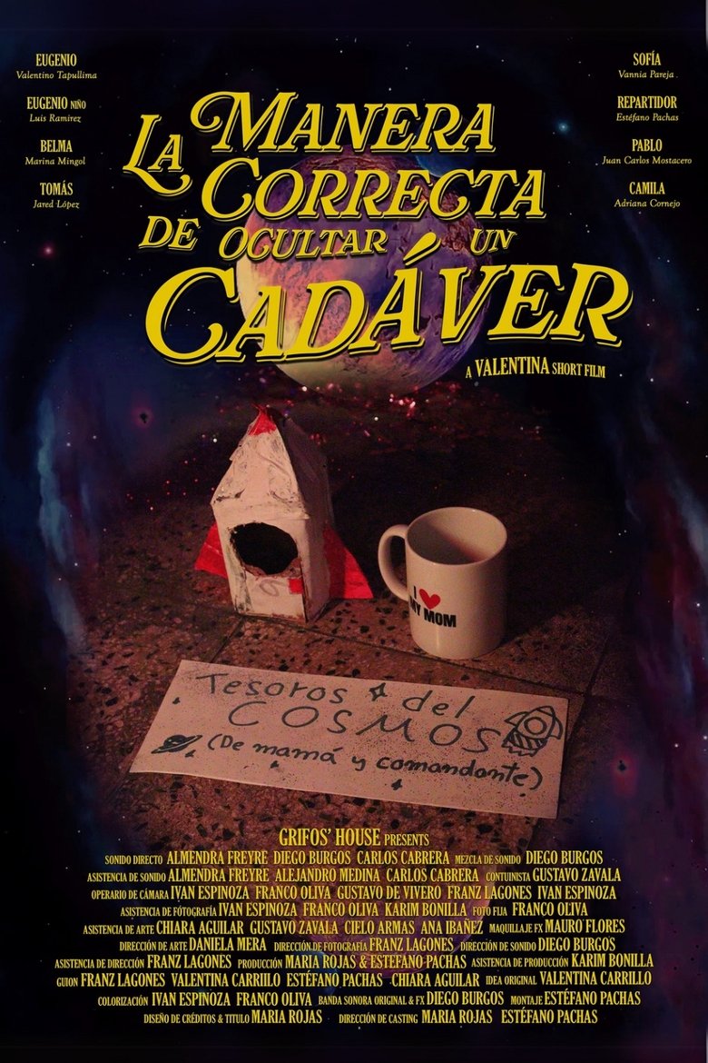 Poster of LA MANERA CORRECTA DE OCULTAR UN CADÁVER