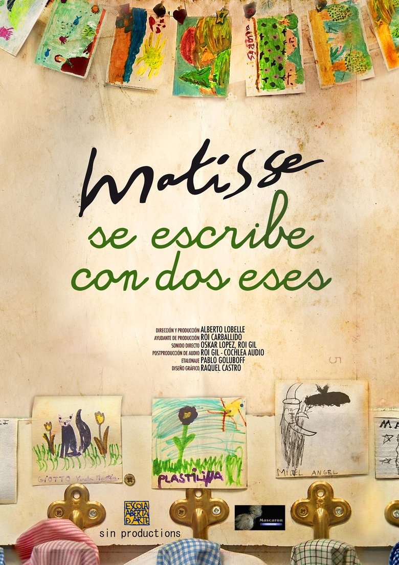 Poster of Matisse is spelt with two S's