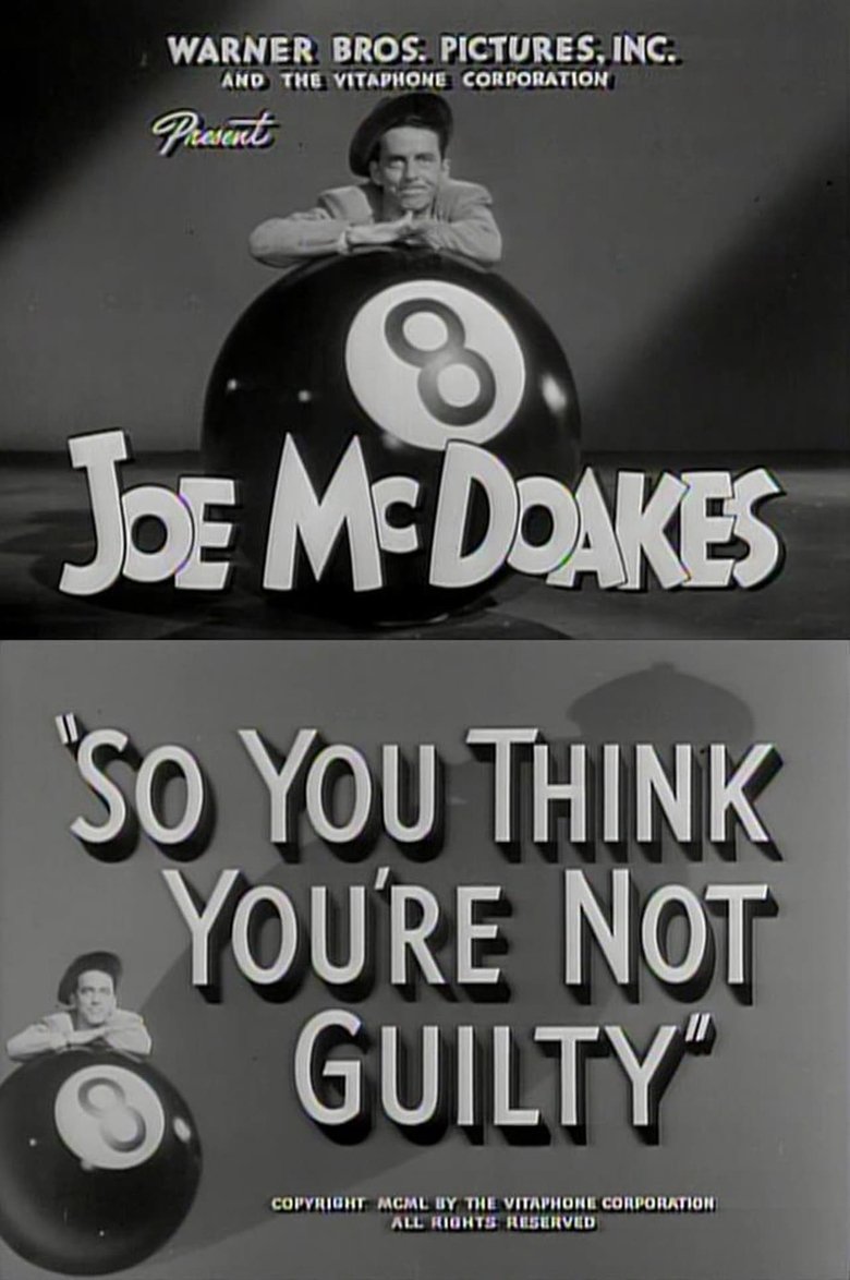 Poster of So You Think You're Not Guilty