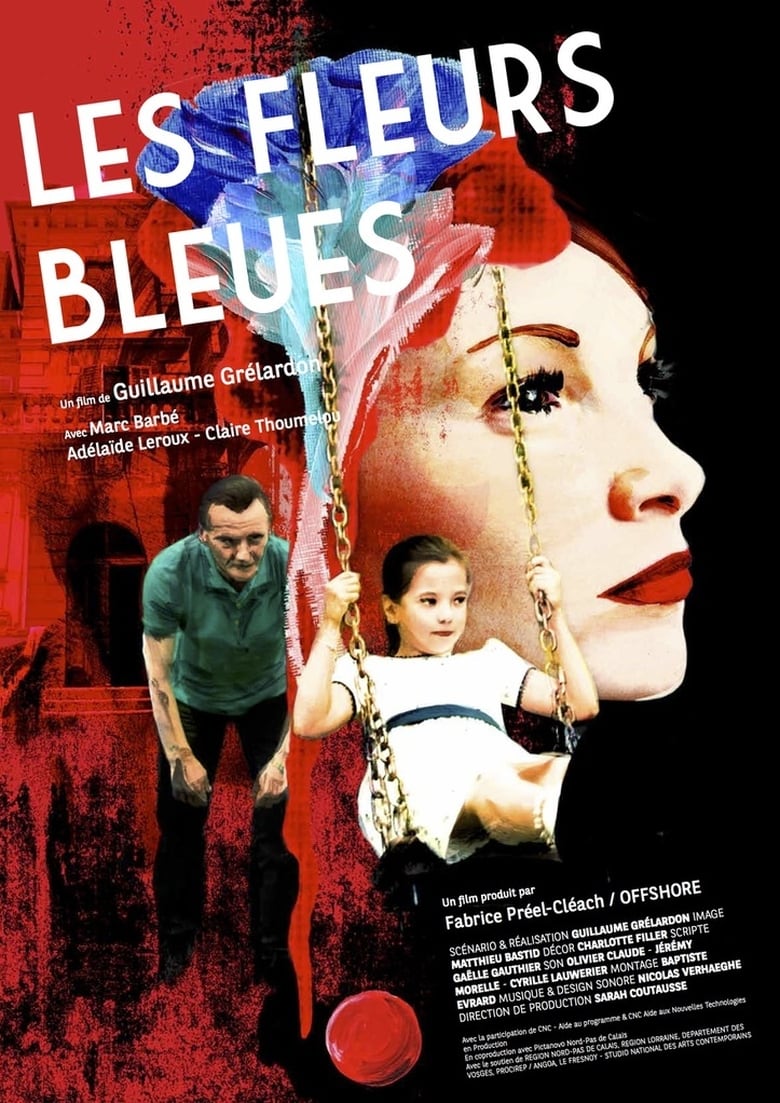 Poster of Les fleurs bleues