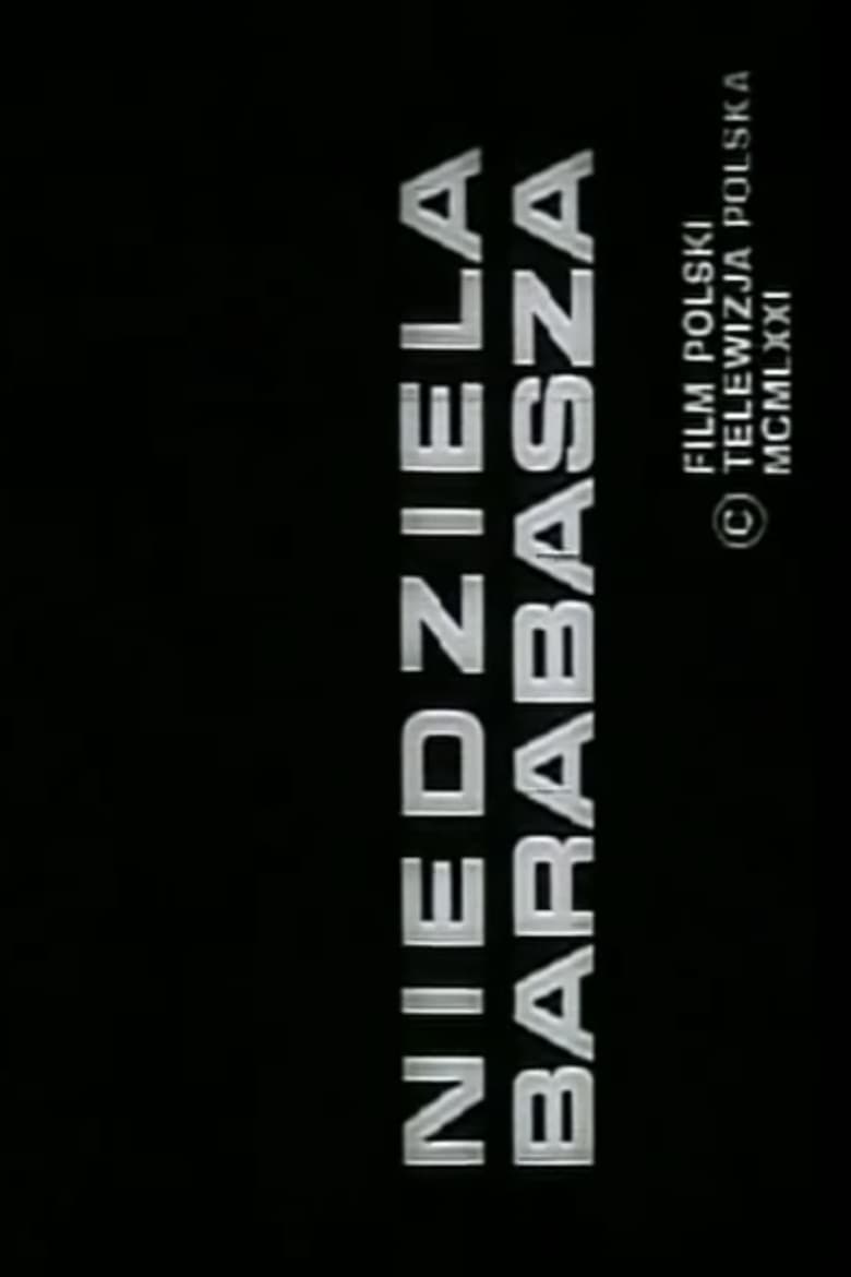 Poster of Niedziela Barabasza