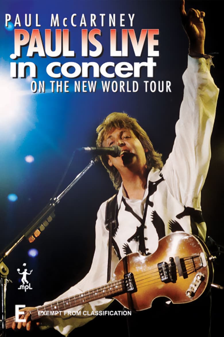 Poster of Paul Is Live In Concert – On the New World Tour