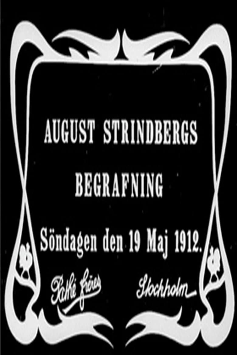 Poster of August Strindberg's Burial