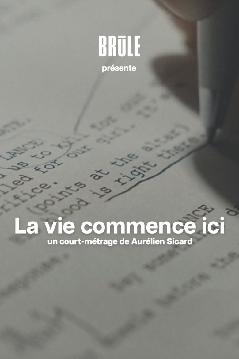 Poster of La vie commence ici