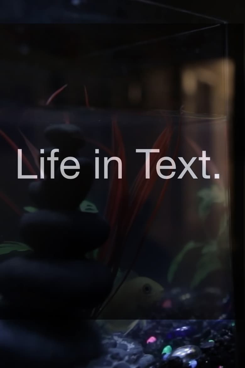 Poster of Life in Text.