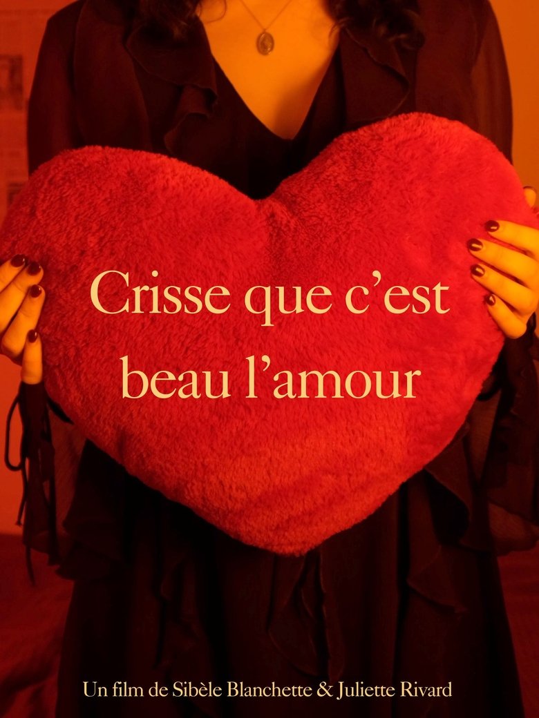 Poster of Crisse que c'est beau l'amour