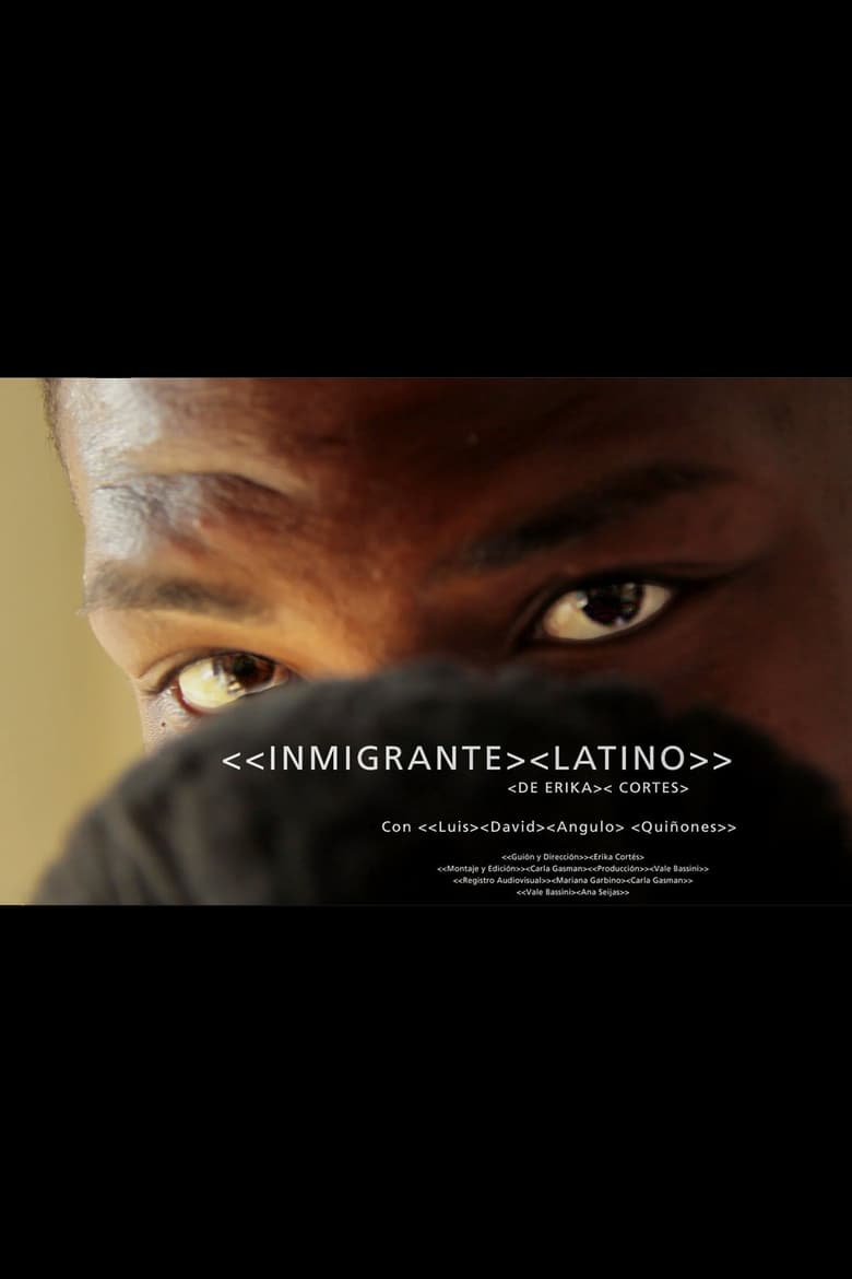 Poster of Inmigrante latino