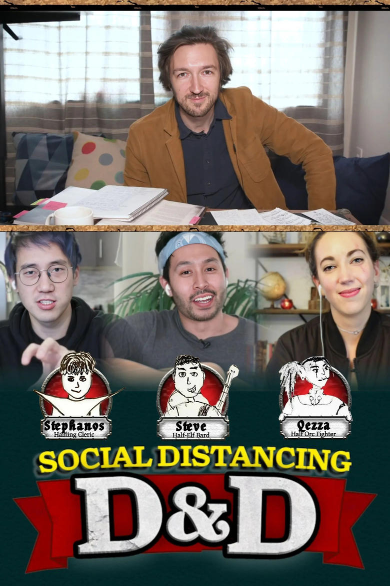 Poster of Social Distancing & D&D