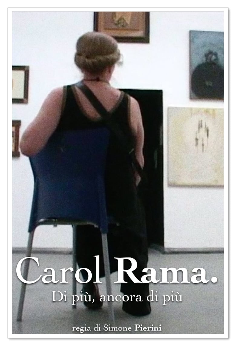 Poster of Carol Rama. Di più, ancora di più