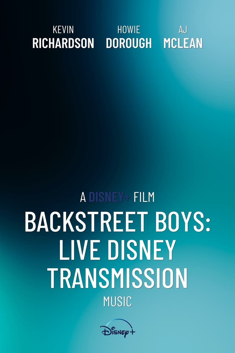 Poster of Backstreet Boys: Live Disney Transmission