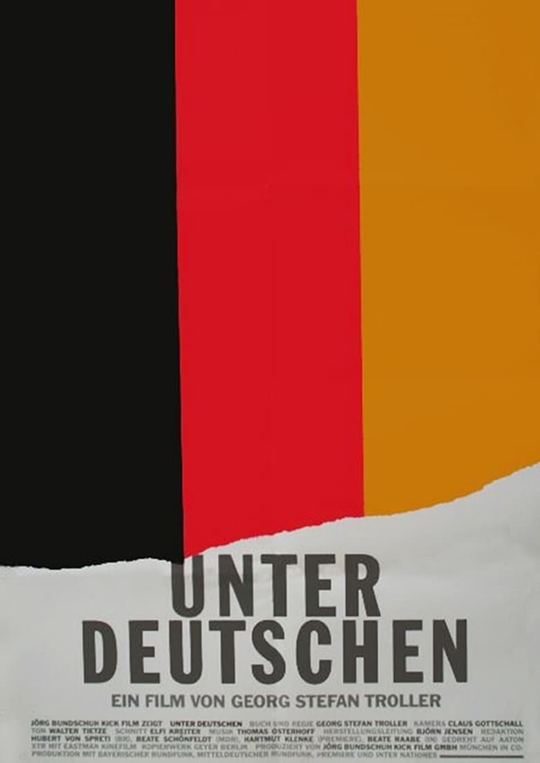 Poster of Unter Deutschen