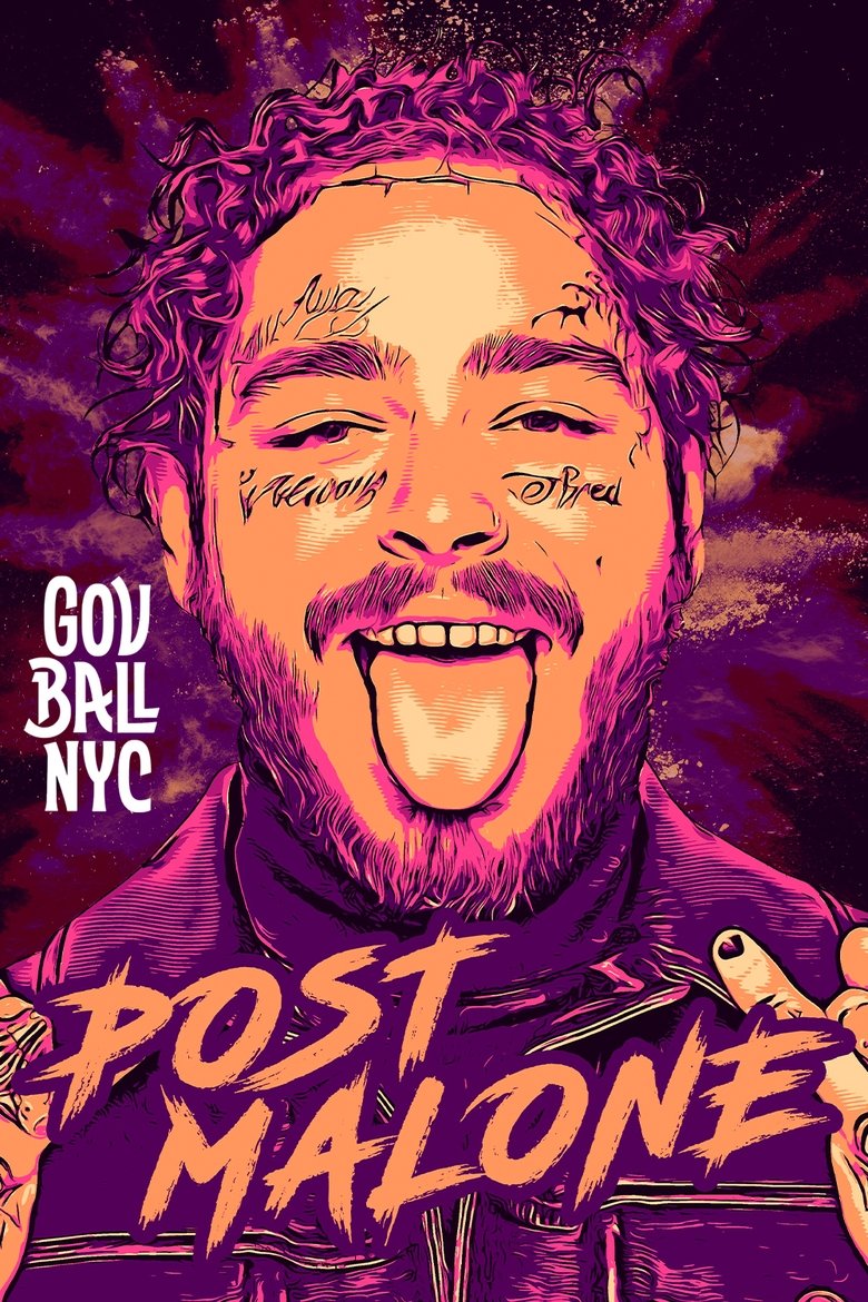 Poster of Post Malone - Live at GOV BALL NYC