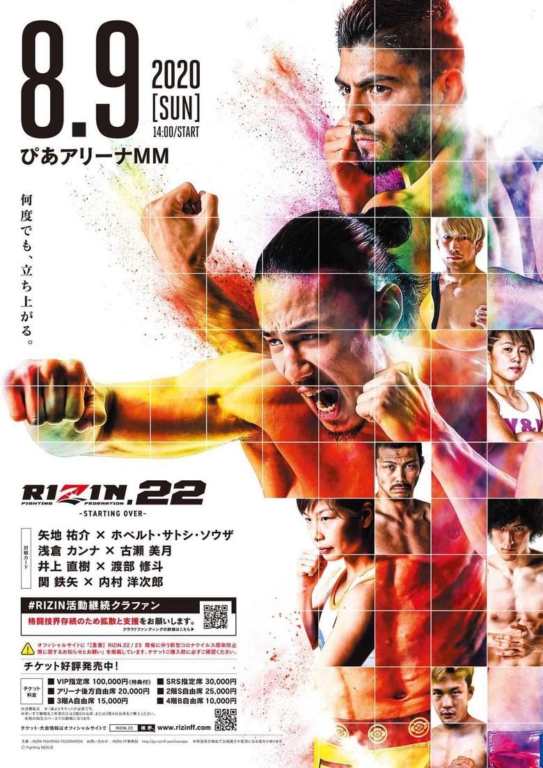 Poster of RIZIN 22