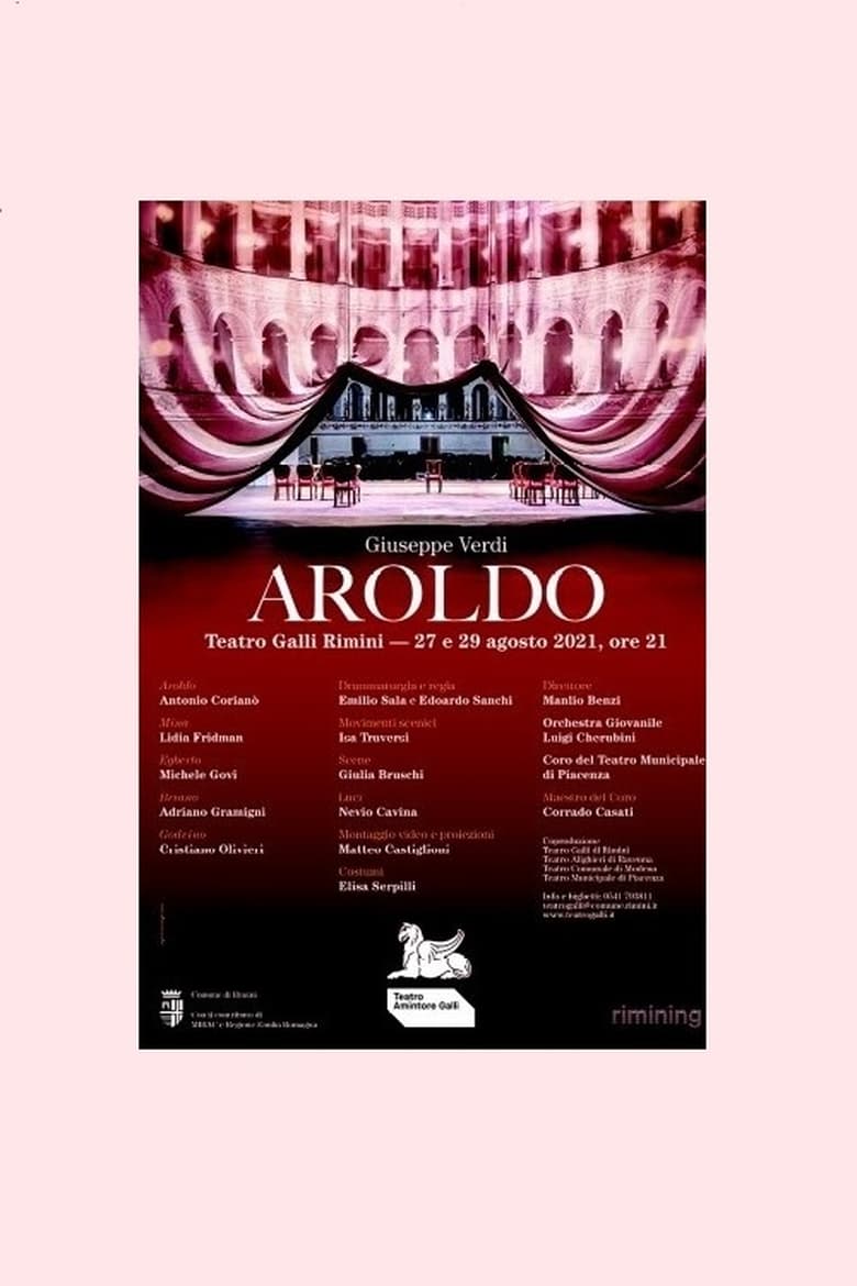 Poster of Aroldo - Teatro Amintore Galli