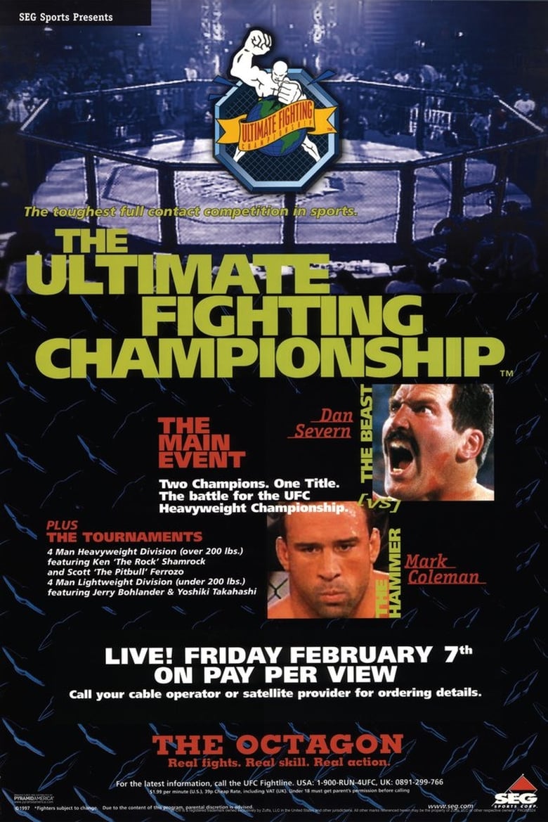 Poster of UFC 12: Judgement Day