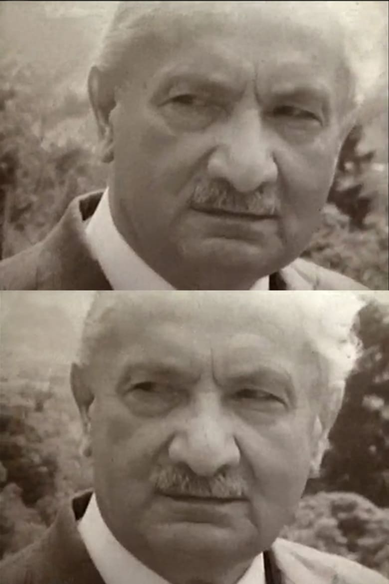 Poster of Martin Heidegger - Im Denken Unterwegs