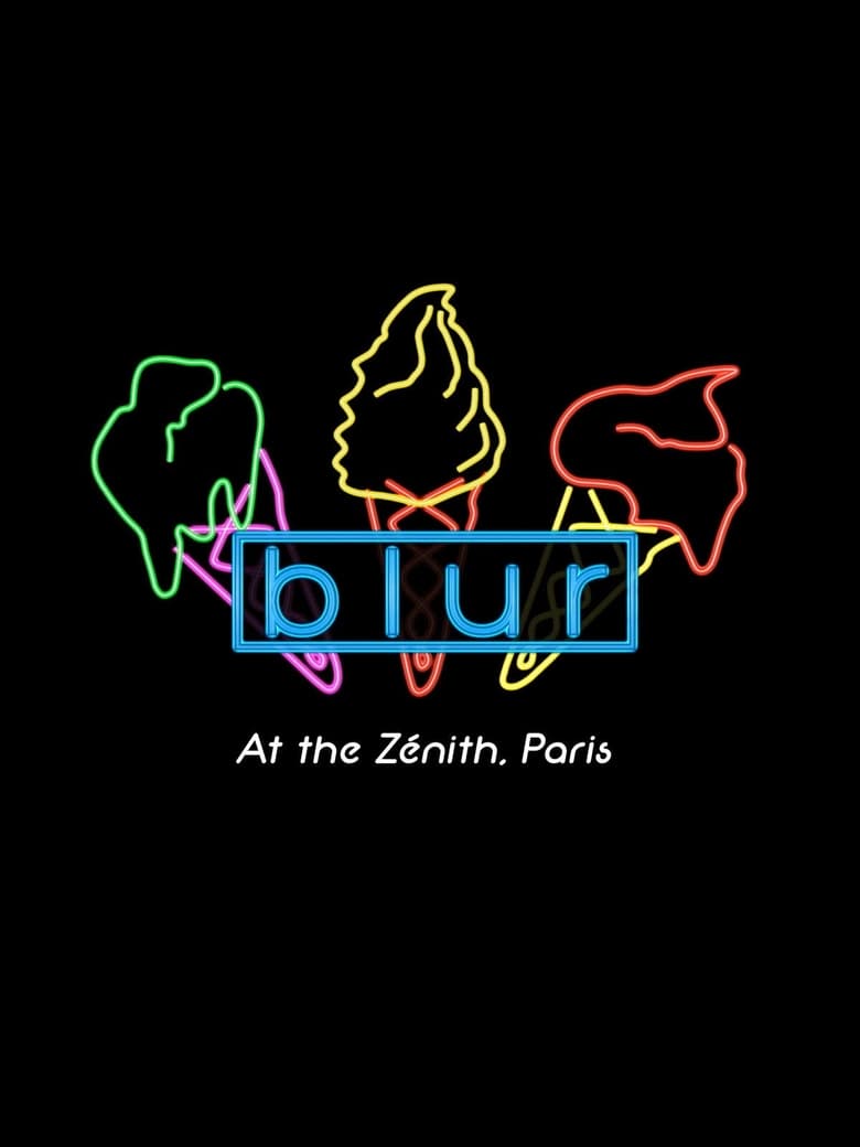 Poster of blur at the Zénith, Paris