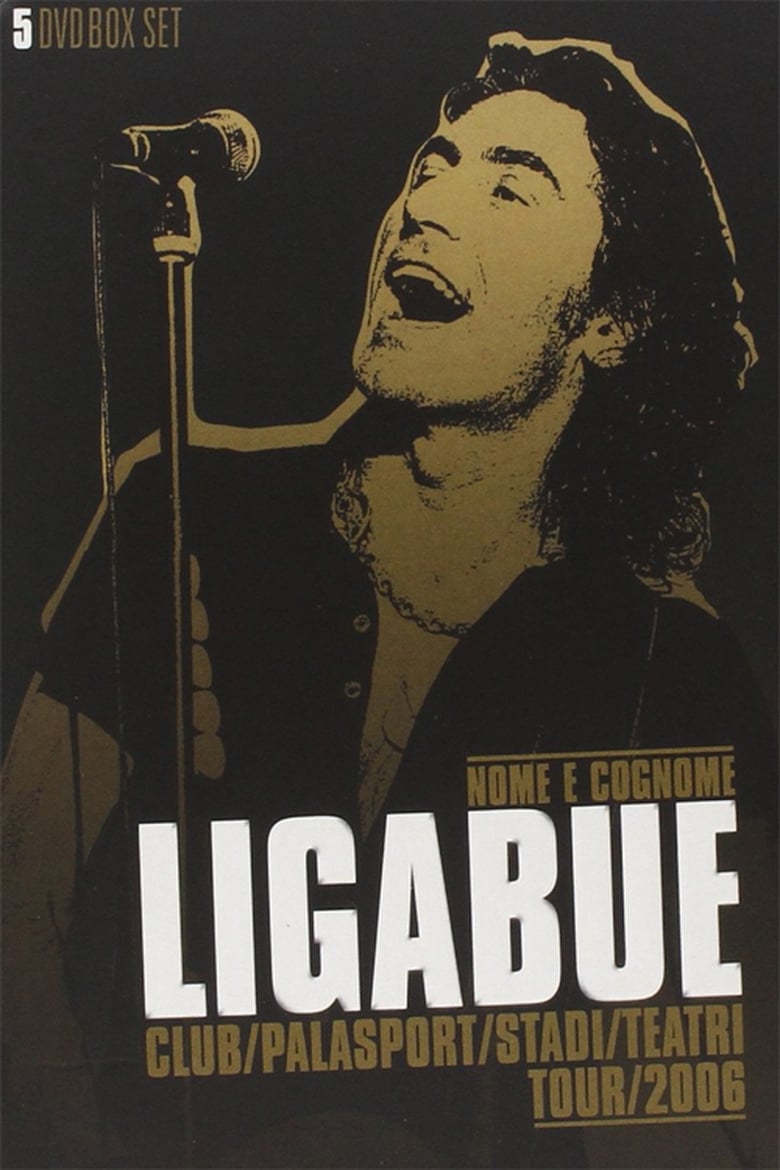 Poster of Ligabue  Nome e Cognome Tour  Teatro